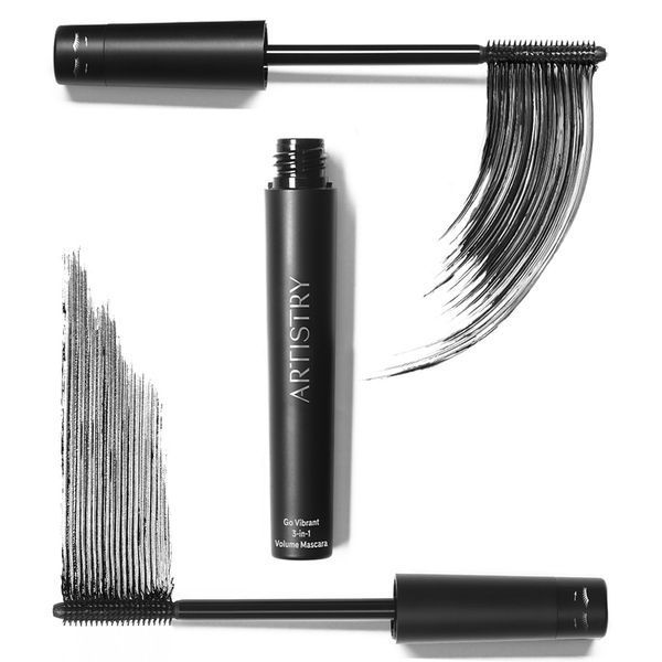 Artistry Go Vibrant&trade; Туш для вій об'ємна 3-в-1 Амвей 628530 628530 фото