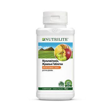 Nutrilite&trade; &mdash; Мультивітамін, жувальні таблетки, 120 шт. Амвей 432961 432961 фото